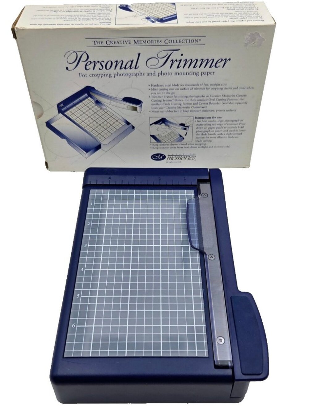 Creative Memories Personal Paper Trimmer Gently Used With Box Read